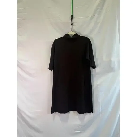 Ann Mashburn Brown Rowan Funnel Neck Dress Size M - Picture 3 of 5